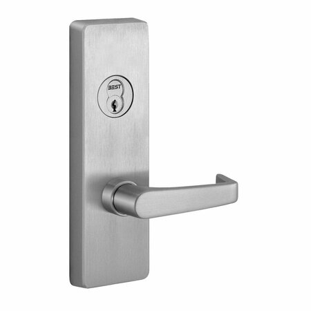 BEST PRECISION Always Active Exit Trim with A Lever Satin Stainless Steel Finish 4914A630